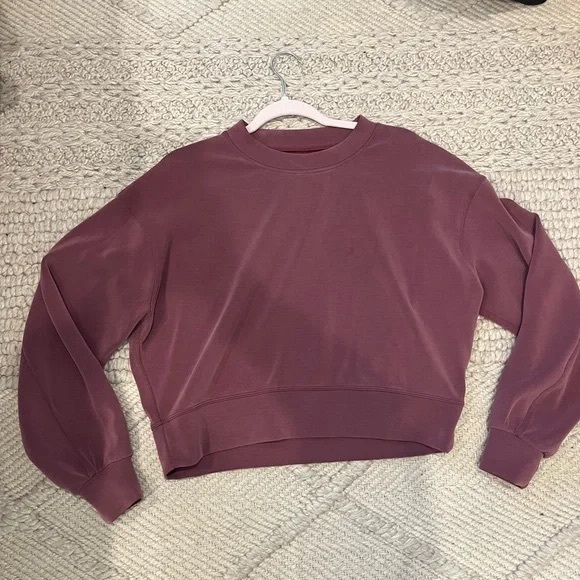 softstream perfectly oversized cropped crew - Picture 1 of 3